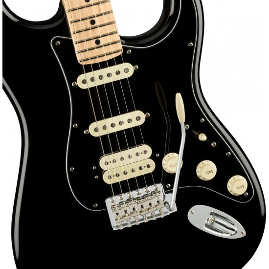 GUITARRA ELÉTRICA FENDER AM PERF STRAT HSS MN BLACK