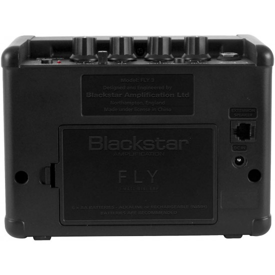 COMBO GUITARRA BLACKSTAR FLY 3 MINI AMP BK