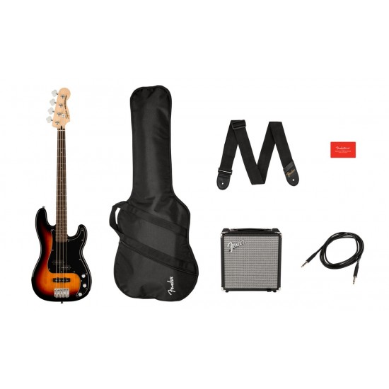 FENDER SQUIER PJ BASS LRL 3TS R15