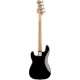 FENDER SQUIER PJ BASS MN BLK R15 PACK
