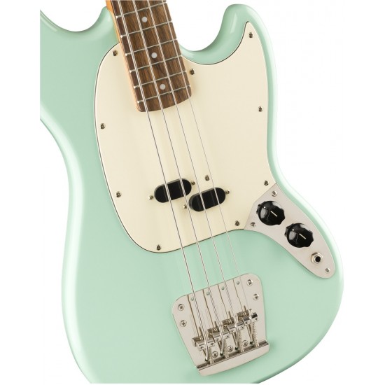 BAIXO ELÉTRICO SQUIER CV 60s MUSTANG BASS LRL SFG