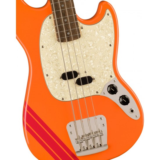 BAIXO ELÉTRICO FENDER SQUIER FSR CV COMP MSTNG BASS LRL CPO