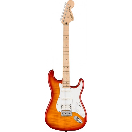 GUITARRA ELÉTRICA FENDER SQ AFFINITY STRAT FMT HSS MN WPG SSB