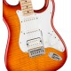 GUITARRA ELÉTRICA FENDER SQ AFFINITY STRAT FMT HSS MN WPG SSB