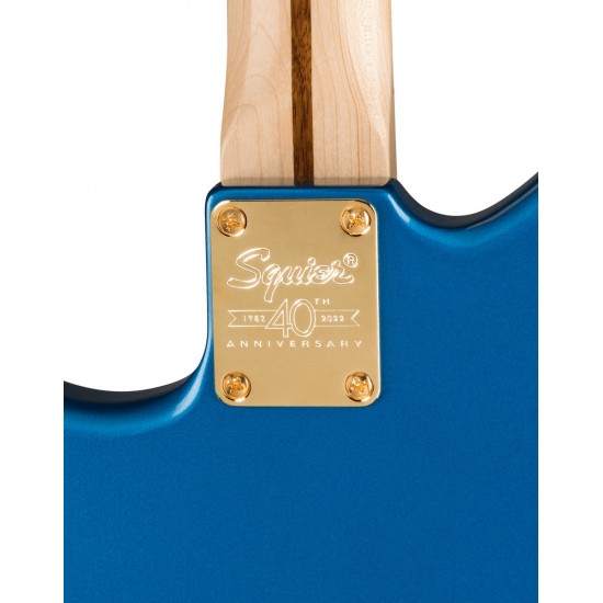 GUITARRA ELÉTRICA FENDER SQ 40TH ANNIVERSARY JAZZMASTER GOLD EDITION LPB