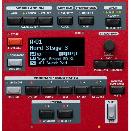 CLAVIA NORD STAGE 3 HP76 CLAVIA NORD STAGE 3 HP76