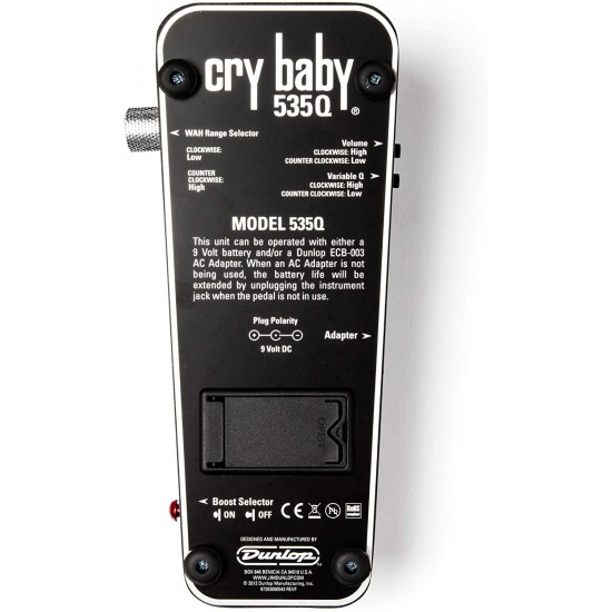 PEDAL DUNLOP CRYBABY CB-535Q PEDAL DUNLOP CRYBABY CB-535Q