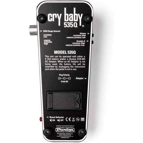 PEDAL DUNLOP CRYBABY CB-535Q