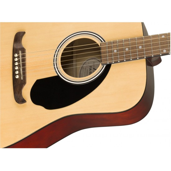 GUITARRA SEMI-ACÚSTICA FENDER FA-125 DREAD NAT WN