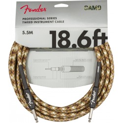 CABO FENDER PROFESSIONAL CABLE DESERT CAMO 5,5M