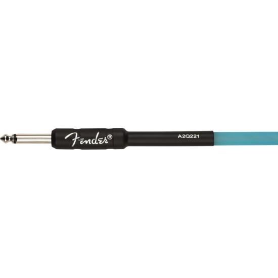 CABO FENDER PRO GLOW IN THE DARK CABLE 5.5MT BLUE