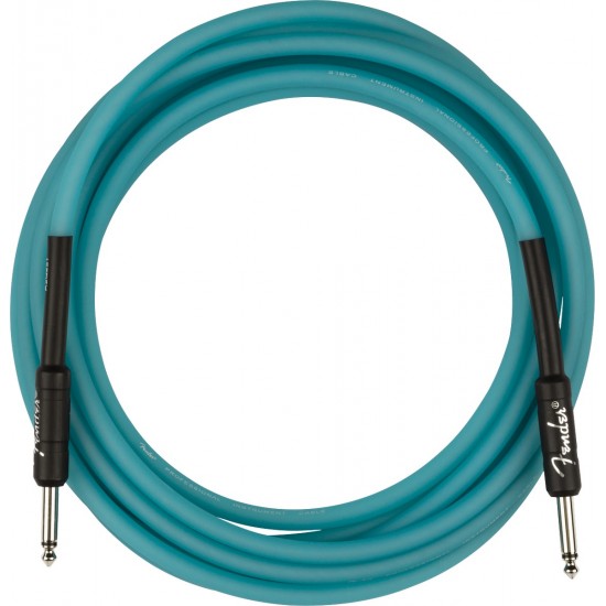 CABO FENDER PRO GLOW IN THE DARK CABLE 5.5MT BLUE