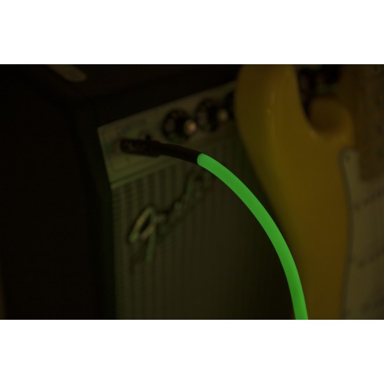 CABO FENDER PRO GLOW IN THE DARK CABLE 5.5M GREEN