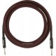 CABO FENDER PROFESSIONAL CABLE TWEED RED 3M