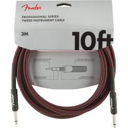 CABO FENDER PROFESSIONAL CABLE TWEED RED 3M