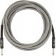 CABO FENDER PROF. CABLE TWEED WHITE 4,5M