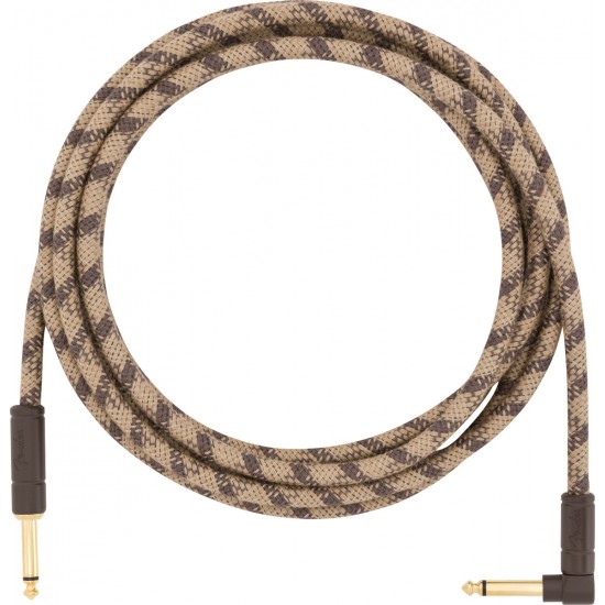 CABO FENDER 10' ANGLE CABLE PURE HEMP BRN STRIPE