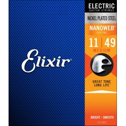 CORDAS GUITARRA ELÉTRICA ELIXIR ELECTRIC MEDIUM 11/49