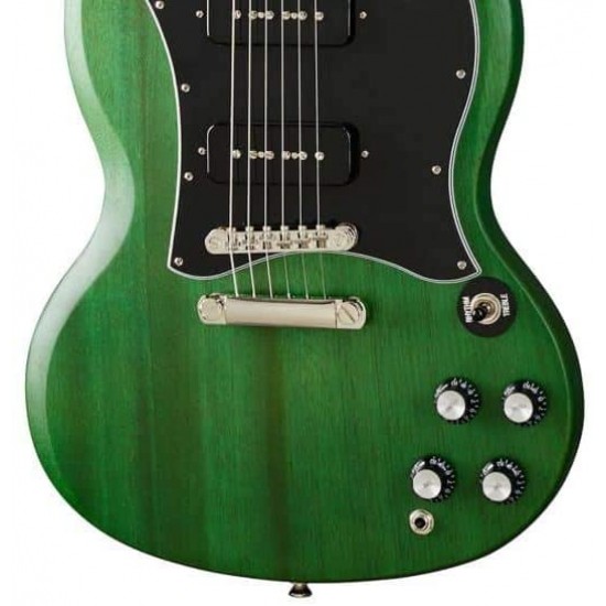 GUITARRA ELÉTRICA EPIPHONE SG CLASSIC WORN P90 INVERNESS GREEN