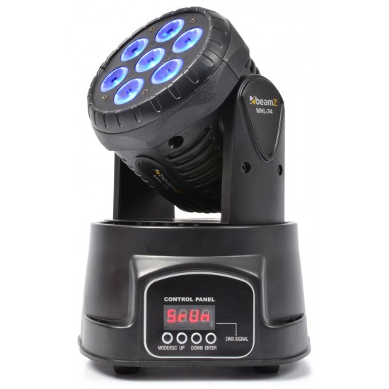 MOVING HEAD BEAMZ MHL74 7X10W MOVING HEAD BEAMZ MHL74 7X10W