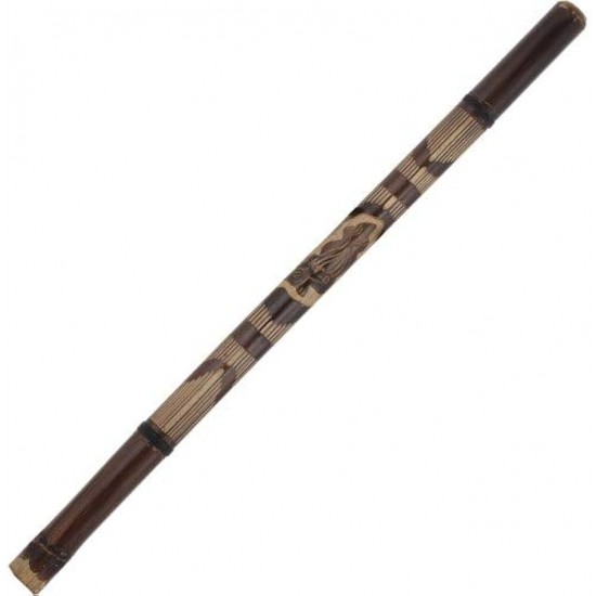 DIDGERIDO TERRE BAMBOO CARVED 120cm