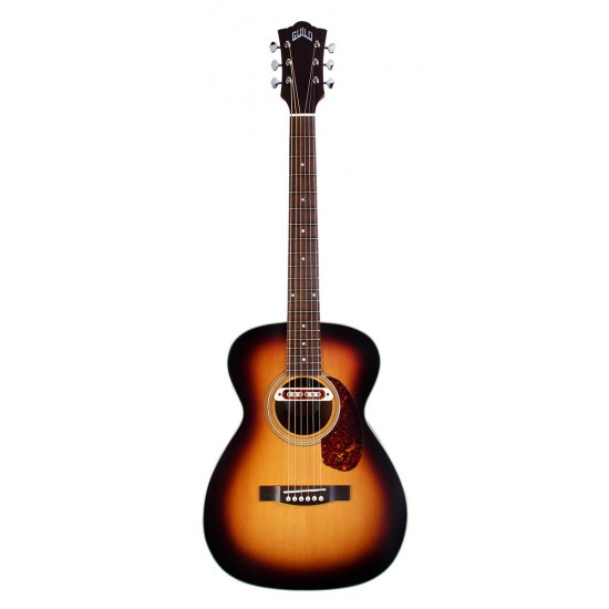 GUITARRA SEMI ACÚSTICA GUILD M-240E TROUBADOUR VINT SUNBURST