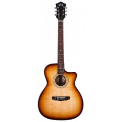 GUITARRA SEMI-ACÚSTICA GUILD OM-260CE CW DELUXE BURL EB