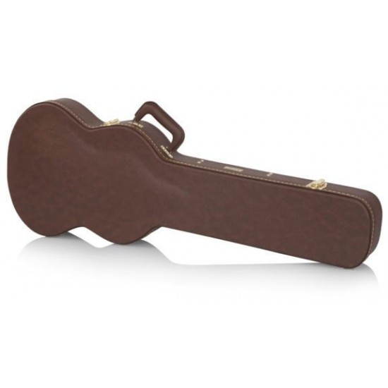 SACO GUITARRA ELÉTRICA GATOR GW-SG-BROWN DELUXE ELECTRIC GUITAR CASE