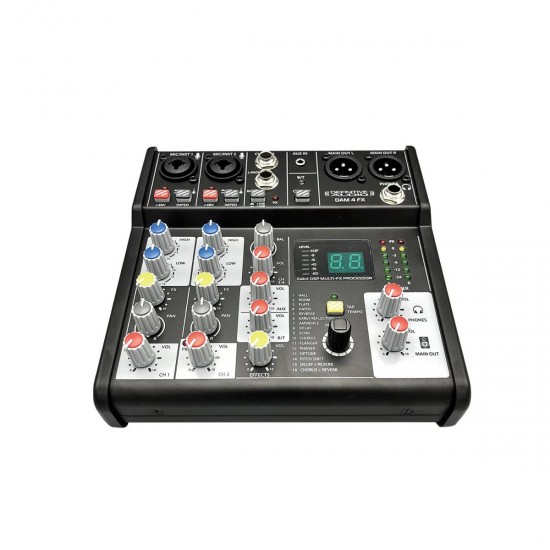 MESA MISTURA DEFINITIVE AUDIO DAM 4 FX MESA MISTURA DEFINITIVE AUDIO DAM 4 FX