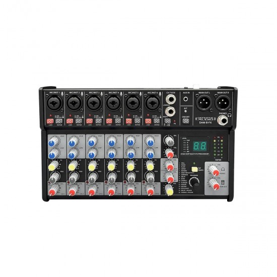 MESA MISTURA DEFINITIVE AUDIO DAM 8FX MESA MISTURA DEFINITIVE AUDIO DAM 8FX