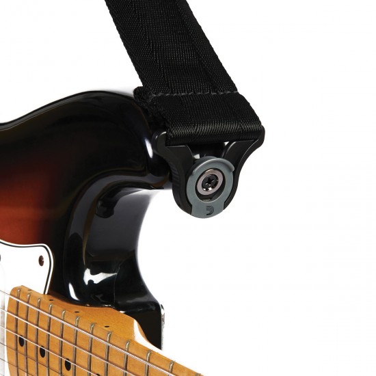 STRAP D'ADDARIO 50BAL00 AUTO LOCK STRAP BK