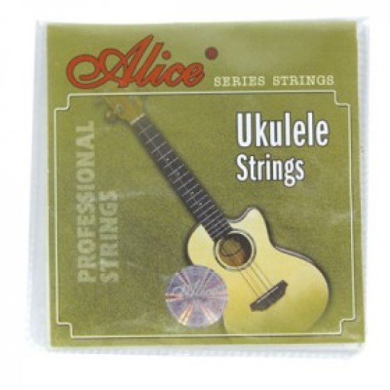 CORDAS ALICE UKULELE AU02 NYLON NEGRO