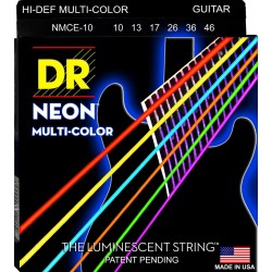 CORDAS GUITARRA ELÉTRICA DR NEON MCE-10 10-46