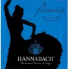 CORDAS GUITARRA CLÁSSICA HANNABACH 827 HT FLAMENCO BLUE