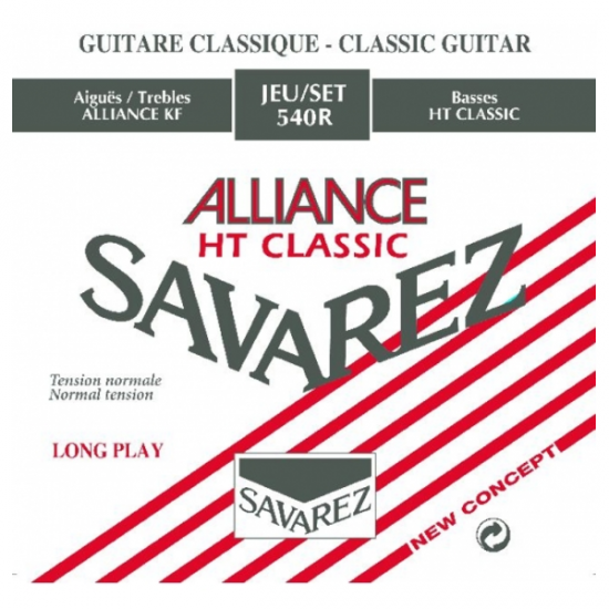 CORDAS GUITARRA CLÁSSICA SAVAREZ 540R ALLIANCE