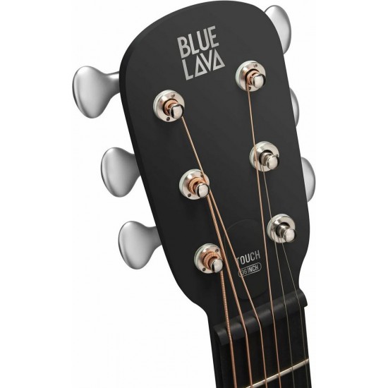 GUITARRA SEMI-ACÚSTICA LAVA MUSIC BLUE LAVA AIRFLOW BAG MIDNIGHT BLACK