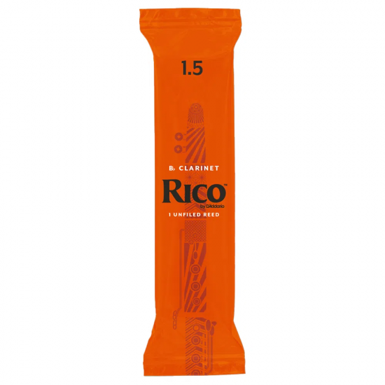 PALHETA RICO PLASTICOVER 1,5 CLARINET Bb