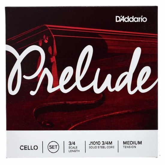 CORDAS D'ADDARIO J1010 3/4M PRELUDE CELLO 3/4