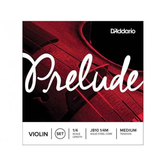 CORDAS D'ADDARIO J810 1/4M PRELUDE VIOLIN