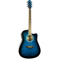 GUITARRA SEMI ACÚSTICA PHOENIX 002BL BLUE