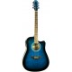 GUITARRA SEMI ACÚSTICA PHOENIX 002BL BLUE GUITARRA SEMI ACÚSTICA PHOENIX 002BL BLUE
