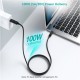 CABO USB-C MACHO / USB-C MACHO 2M PD 5A 100W THUNDERBOLT CABO USB-C MACHO / USB-C MACHO 2M PD 5A 100W THUNDERBOLT