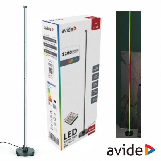 TUBO LED RGBW 1.5M 11.5W CONTROLO MÚSICA IP20 AVIDE