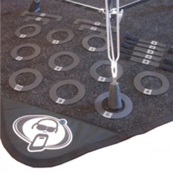 PROTECTION RACKET DRUM MAT MARKER PACK NUMBERED