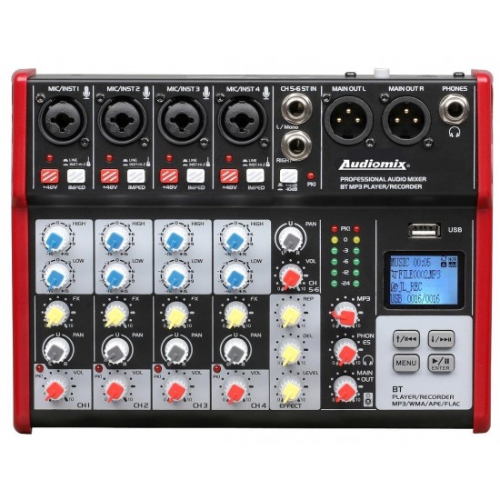 MESA MISTURA AUDIOMIX MR-6 BL