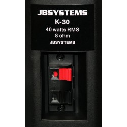 COLUNAS JB SYSTEMS K-30 PRETO PAR