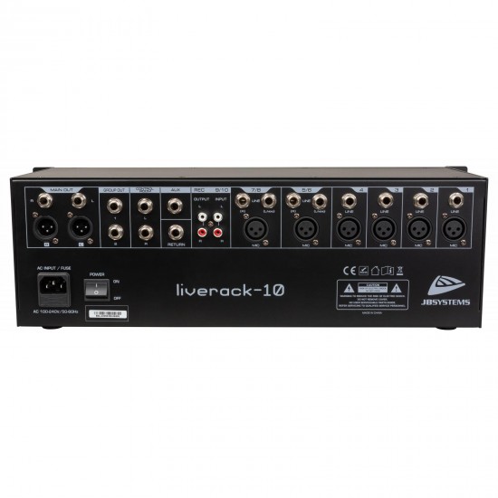 MESA DE MISTURA JB SYSTEMS LIVERACK-10