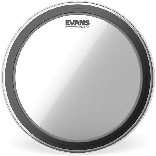 PELE EVANS 18" EMAD2 CLEAR BASS DRUM