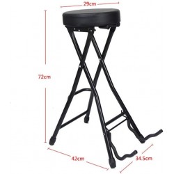 EK BS706R Banco Com Suporte De Guitarra