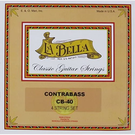 CORDAS BAIXO ACÚSTICO LA BELLA CB40